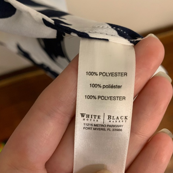 White House Black Market high-low top with layers - Picture 6 of 6